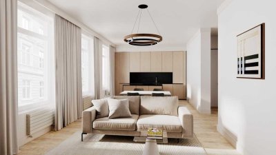 Altbau Loft ,top saniert,mega hell, gr.Balkon