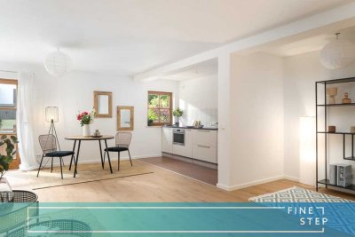 Große 2-Zimmer-Wohnung mit großem Balkon in idyllischer Lage von Schleching-Ettenhausen