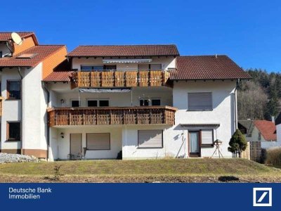 Attraktive Erdgeschosswohnung mit Terrasse und Garage