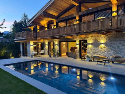 Traumhafte Gartenwohnung mit eigenem Outdoor-Pool