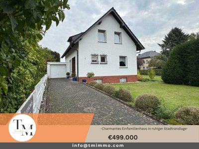 Charmantes Einfamilienhaus in ruhiger Stadtrandlage