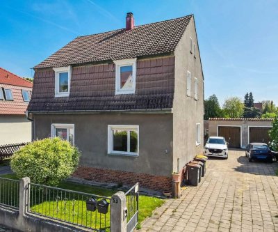 Hier wird selten verkauft!
Einfamilienhaus (teilsaniert) in der Kompottsiedlung!