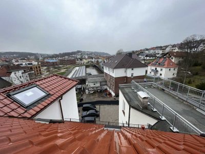 5 Zimmer und Dachterrasse – Wohnen oder Arbeiten über den Dächern von Bad Hersfeld