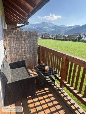 Malerischer Bergblick! Optimale 2-Zimmer-Wohnung + Balkon