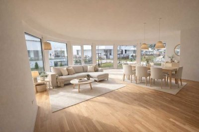 Ehemalige Villa - exklusive 3-Zimmer-Wohnung mit Terrasse/Garten