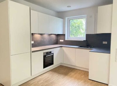 Großzügige 2-Zimmer Hochparterre Wohnung.- Stadtgärten am Henninger Turm