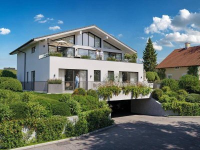 Seeblick und Garten! 3 Zimmer Wohnung in bester Lage in Schörfling
