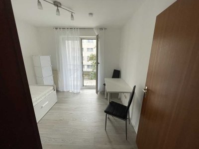 Möblierte 1-Zimmer-Wohnung mit Balkon - zentral in den Mannheimer Quadraten