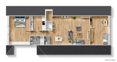 PREMIUM Wohnerlebnis mit Charakter - Ideal für Paare und Homeoffice