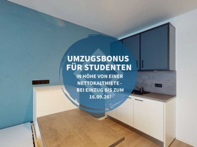 1 Monat mietfrei! Urban leben & studieren – dein möbliertes Apartment im Quartillion