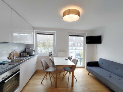 Möbliert: 2-Zi.App mit Wohnküche,Balkon,gute Anbindung zur Uni/Innenstadt