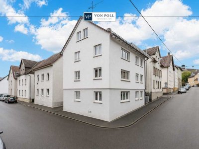 Solides Mehrfamilienhaus mit Entwicklungspotential + Ausbaureserven