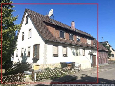 Gemütliches, geräumiges 2-Familienhaus mit Garage, Balkon, Terrasse und Gärtle