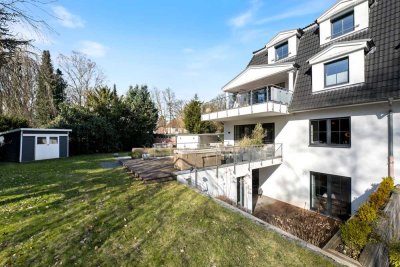 Wohntraum auf 2 Etagen: Maisonettewohnung mit Garten und stilvollem Design