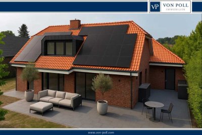 Moderne Fam.-Villa mit Luft-Wärmepumpe, PV, Spa, Doppelgarage & Top-Ausstattung in ruhiger Lage