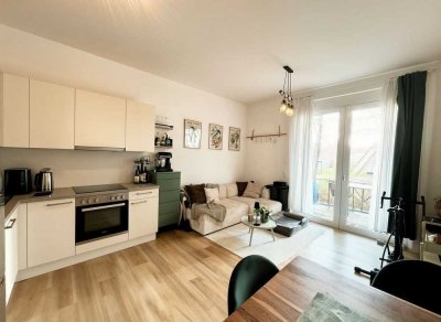 Moderne 2,5-Zimmer-Neubauwohnung mit Terrasse und Gartenzugang im Würzburg Hubland