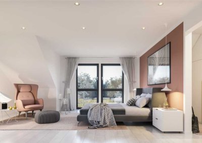 Klares Design - helle Räume - hoher Wohnkomfort