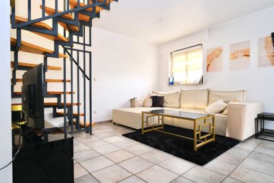 Helle Maisonette-Wohnung mit großem Balkon, Stellplatz und vielseitigem Raumangebot
