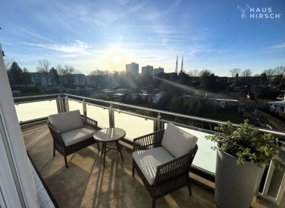 MIETKAUF möglich: Erstbezug helle Wohnung mit Aufzug, Tiefgarage & Fernblick