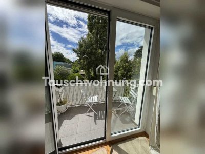 Tauschwohnung: Ruhige 3 Zimmer Wohnung mit sonnigen Balkon in Eschersheim