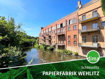 ERSTBEZUG NEUBAU in der Papierfabrik | Wohntraum mit Süd-Terrasse, 2 Bädern, TG-Stellplatz u.v.m.