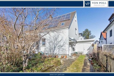 Familienidyll im Münchner Westen – saniertes und energieeffizientes Haus mit Südterrasse