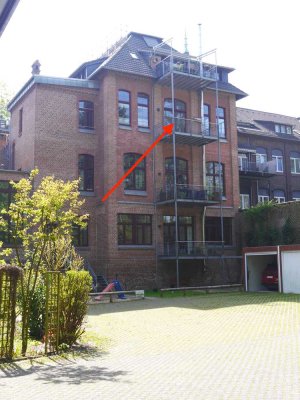 SG, komfortable 85m² 2 Zi. Loftwohnung in Zentrumsnähe, Balkon,  Stellplatz, Einbauküche