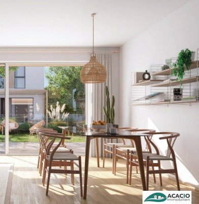 JETZT MUSTERHAUS BESICHTIGEN - Leben im Herzen der Wachau - provisionsfreies Neubauprojekt in Krems-Gneixendorf - Eckreihenhaus inklusive Parkplatz - SCHLÜSSELFERTIG