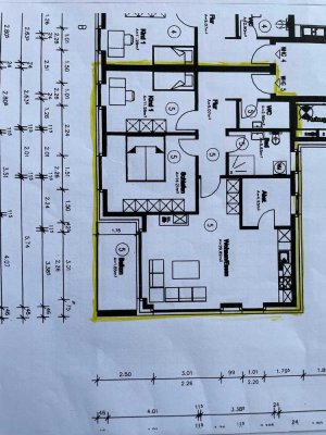Erstbezug: 3-Zimmer-Wohnung mit Balkon