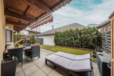 • Wohnen mit Gartenidylle -Exklusive 3-Zimmer-Wohnung in Kirchdorf i. Tirol