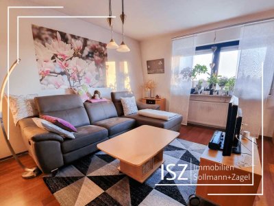 Begehrte Lage und toller Ausblick vom Balkon - Schöne 3-Zimmer-Wohnung inkl. Aufzug