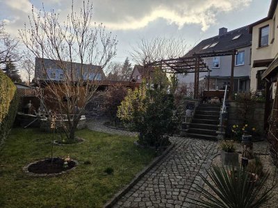 Charmantes Reihenendhaus mit 5 Zimmern+Partykeller in Dresden- Lockwitz incl. Küche