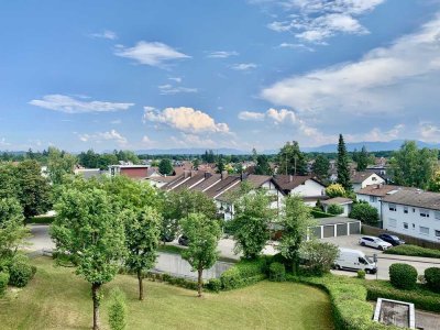 ÜBER DEN DÄCHERN VON GERETSRIED - SONNIGE 3½-Zi.-WHG.