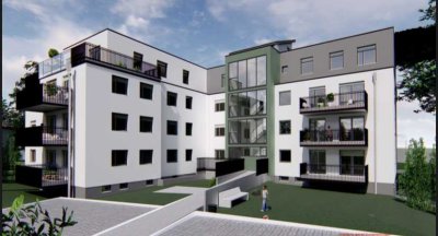 Neubau 2 Zimmer Wohnung mit Garten und Einbauküche