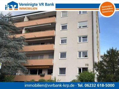 Attraktive 2-Zimmer-Wohnung mit 2 Balkonen
