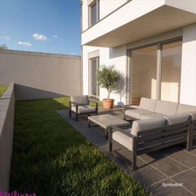Abkühlen im hauseigenen Pool .... Ihre Traumwohnung mit Terrasse oder Garten und Fernblick Nähe Maurer Wald PROVISIONSFREI !!