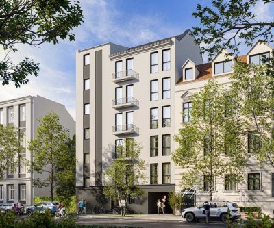 Neubau in Leipzig: 2-Raum-Investment mit Balkon & bis zu 100.000 € KfW-Förderdarlehen möglich