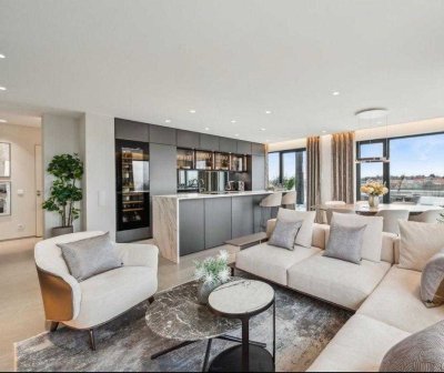 Geschmackvolle 3-Zimmer-Terrassenwohnung mit luxuriöser Ausstattung und Concierge-Service