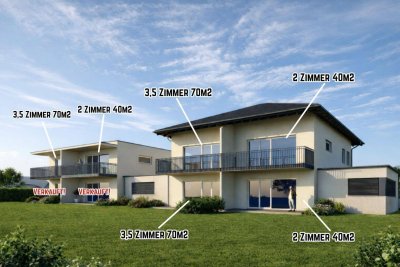 NEUBAU! Moderne, sonnige und ruhige 2 Zimmer Wohnung mit Balkon in Waidmannsdorf - Schubertstraße