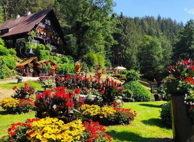 Traumhafter Schwarzwaldhof als Wohnhaus, mit großem, parkähnlichem Grundstück