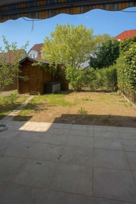 Erstbezug nach Sanierung: 2-Zimmer-Terrassenwohnung mit Garten, TG-Stellplatz & Aufzug in Flörsheim