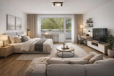 Saniert & bezugsfertig: 1-Zimmer-Wohnung in Hannover-Ledeburg auf Erbpachtgrundstück