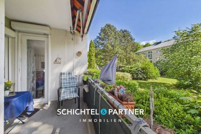 Huchting | Gepflegte 3-Zimmer-Wohnung im Hochparterre mit Balkon