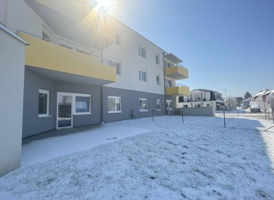 Neubau-Erstbezug im „ein viertel grün“ – hochwertig wohnen mit Balkon &amp; Tiefgarage