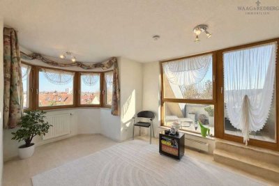Großzügige 4,5-Zi. Maisonette mit Loggia & Dachterrasse in ruhiger Lage von Nürnberg-Großgründlach