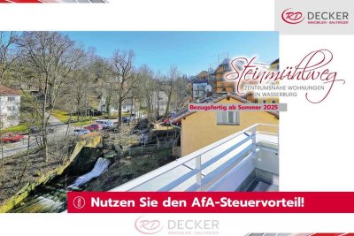 Zentral und modern