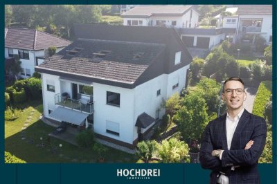 Voll vermietet und in bester Lage: 3-Familienhaus auf großem Grundstück zum Kauf in Gau-Algesheim