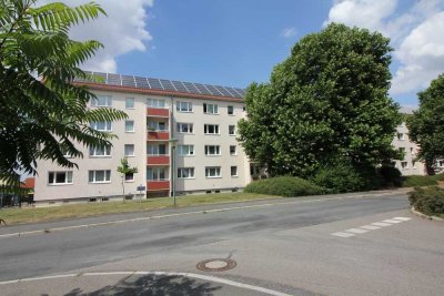!! frisch renovierte 4-Raum-Wohnung im EG mit Balkon !!