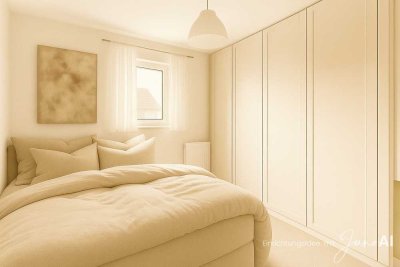 Hausgefühl inklusive – stilvolle Wohnung mit Garten, Dachterrasse und Ausbaureserve