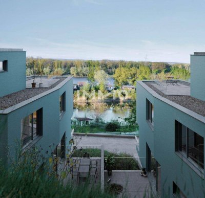 Wohnen am Rand der Stadt – moderne Neubau-Doppelhaushälfte in naturnaher Umgebung